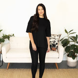 Blythe Loungewear Set - Black