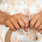 CZ Stacker Ring