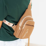 Hailey Sling Backpack - Mocha