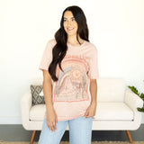 Wanderlust Tee - Peach