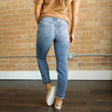 Taite High Rise Mom Jean - KanCan