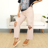 Ember High Rise Cropped Flare Jeans - Vervet
