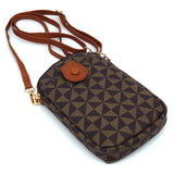 Gabby Cell Phone Purse - Coffee