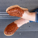 Anita Huarache Flats - Cafe Torri