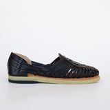 Ana Huarache Flats - Black