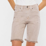 Nora High Rise Bermuda Shorts - KanCan