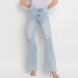 Phoenix High Rise Flare Jeans - Vervet