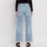 Georgie High Rise Flare Jeans - Vervet