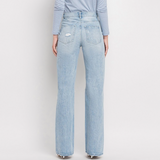 Kingsley High Rise Flare Jeans - Vervet