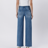 River Baggy Wide Leg Denim - Vervet