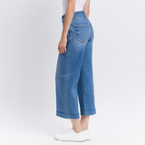 Millie High Rise Trouser Denim - Vervet