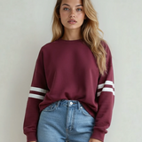 Game Day Sweatshirt - Red Dahlia | Dropship
