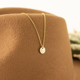 Disc Pendant Necklace