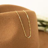 Dapped Bar Bracelet