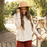 Speckled Sweater - Cream
