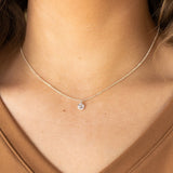 CZ Pendant Necklace