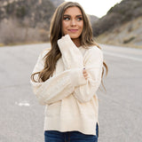 PREORDER - Parker Sweater - Ivory