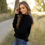 PREORDER - Ruth Sweater - Black