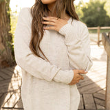 Speckled Sweater - Cream