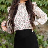 Delia Blouse - Cream