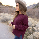 PREORDER - Parker Sweater - Burgundy