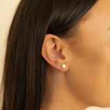 Opal Post Earrings