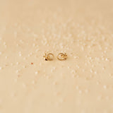 Open Circle Post Earrings
