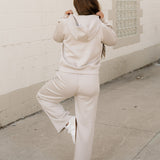 Harlow Set Active Pants 2pcs Outfit - Taupe | Dropship