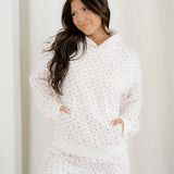 Rose Hoodie Sheath Sweatpants Set