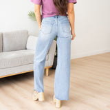 Bailey High Rise Wide Leg Denim - Vervet