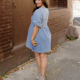 Fallon Denim Dress | Dropship