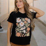 Wild Flower Pumpkin Tee