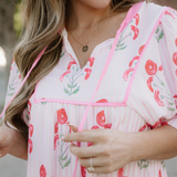 Catherine Puff Sleeve Flared Mini Dress