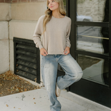 Rosa Sweater - Heather Mocha