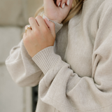Rosa Sweater - Heather Mocha