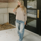 Rosa Sweater - Heather Mocha