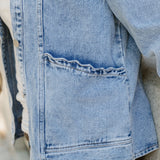 Solana Denim Jacket - Light Wash | Dropship