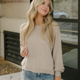 Rosa Sweater - Heather Mocha