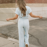 Lucy Wide Leg Pants 2pcs Outfit