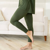 Ellie Microfiber Set - Dark Olive