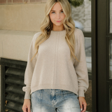 Rosa Sweater - Heather Mocha