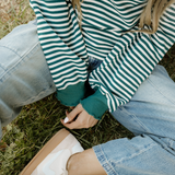 Stevie Striped Top - Green