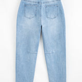 Calla High Rise Relaxed Patch Pocket Jeans