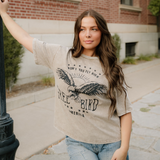 Free Bird Mineral Wash Tee