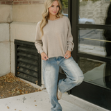 Rosa Sweater - Heather Mocha