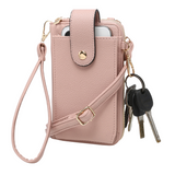 Iris Cell Phone Purse - Pink