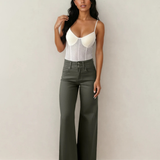 Brooke High Waist Wide Leg Jeans