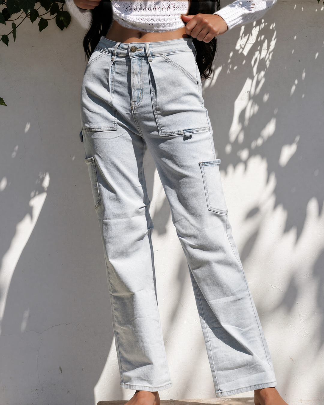 Dakota Multi Pocketed Y2K Street Fashion Shift Jeans