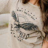 Free Bird Mineral Wash Tee