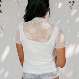 Florence Sheer Lace Top